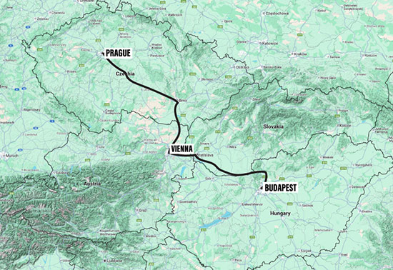 Capitals of The Habsburg Empire