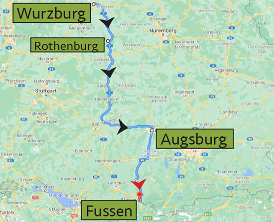 Romantic Roads And Castles